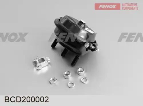 камера тормозная !тип 20, шпильки М16x1.5 (120мм), шток М16x1.5, вылет штока 42мм МАЗ BCD200002 FENOX