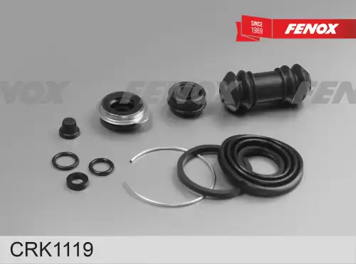 рем.к-кт дискового тормоза задн.! Toyota Corolla 97-02, Mazda 626 V 97> CRK1119 FENOX