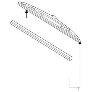 РЕЗИНКА ДВОРНИКА 163 824 02 27 MB