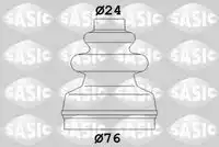 к-кт пыльника ШРУСа внутреннего! Citroen Xantia, Peugeot 806 1.6-2.0/2.0T 93-02 2873793 SASIC