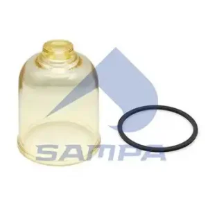 стакан фильтра топливного ! стекл.дляSWK-2000/10OmnMAN F90/L/M/F2000/TGA/TGS/TGX/NL/NG 022.384 SAMPA