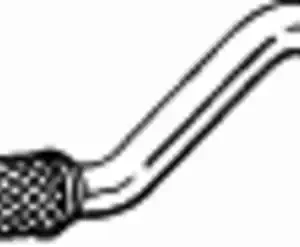 труба приемная! Peugeot 307 03-05 713-077 BOSAL