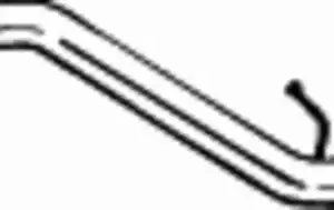 труба выхлопная! Mazda 3 03> 750-203 BOSAL