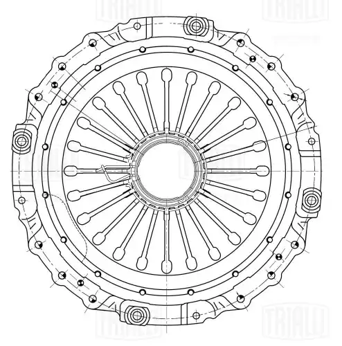 Корзина сцепления TRIALLI FS 706