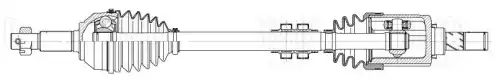 Вал приводной в сборе TRIALLI AR1411