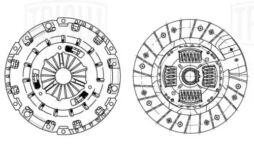 Комплект сцепления TRIALLI FR 1035