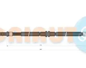 Трос ручного тормоза ADRIAUTO 55.0276