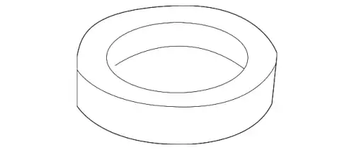 прокладка под пруж. пер.! h5 MB W202/T202/C208/W210/T210 93-03 2103210184