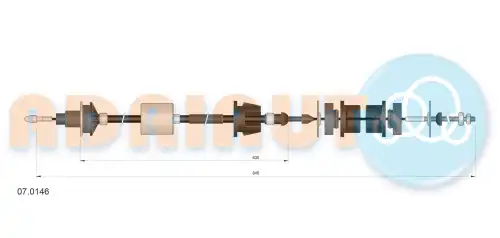 Трос сцепления ADRIAUTO 07.0146