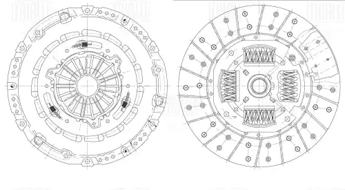 Комплект сцепления TRIALLI FR 1033