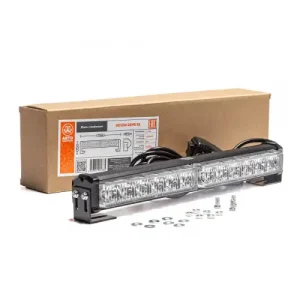 AE12W2EPS1S Балка проблесковая оранжевая AE12W-2EPS-1S 12Вт, 12/24В, 1-стор., 2 блока Epistar, 13 ре АВТОЭЛЕКТРИКА