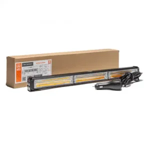 AE18W3COB1S Балка проблесковая оранжевая AE18W-3COB-1S 18Вт, 12/24В, 1-стор., 3 блока COB, 18 реж., АВТОЭЛЕКТРИКА