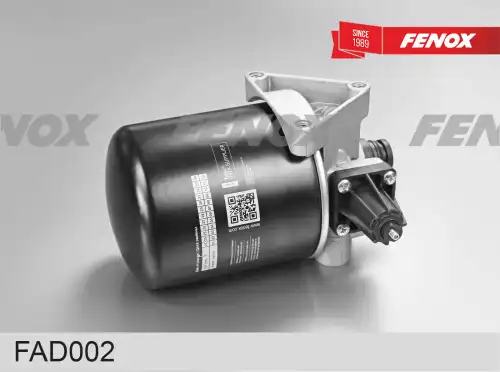 осушитель воздуха! с подогревом, разъем байонет, ан.4324101400,разъем М27x1, 4 отв.МАЗ,КАМАЗ FAD002 FENOX