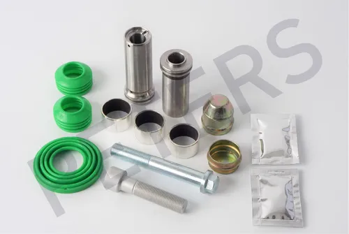 р/к дискового тормоза! (мр) направляющие, втулки, болты, крышка, смазка DAF, MB 026.681-00A PETERS