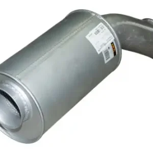 резонатор (бочка) глушителя! кругл. с выхлопной трубой Volvo N/FL/FM/FH 10/12/16 Z58204 ZENTPARTS