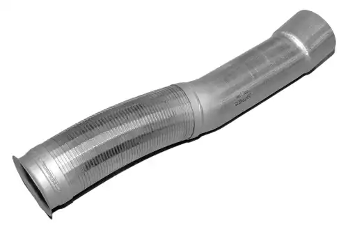 труба глушителя! промежуточная E-line с гофрой плечи 390+370 D130 MB Actros 950/952/954 Z59003 ZENTPARTS