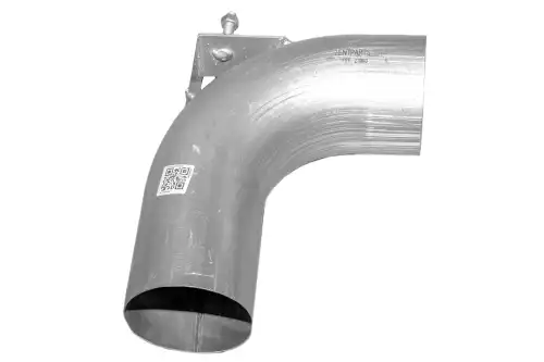 труба глушителя! 1-изг. 90гр. D5', перед глушителем, с опорной шпилькой FRL Truck Z59021 ZENTPARTS