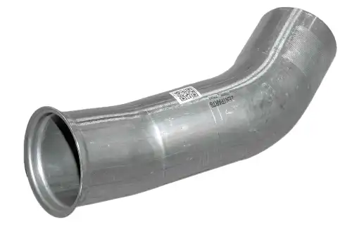 труба глушителя! приемная d127 1-изг. RVI Premium Euro III DXi 11, 370-450 Z59022 ZENTPARTS