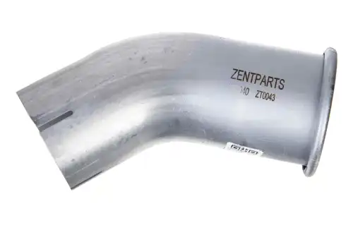труба глушителя! промежут. 1-изг. RVI Premium Euro II MIDR 06.02.26/06.23.56 98> Z59040 ZENTPARTS