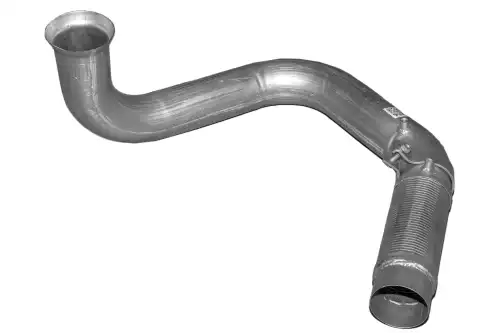 труба глушителя !приемная с гофрой нижнее располож.ДВС d=89 MB 1823-2628 Atego Z59089 ZENTPARTS