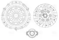 Комплект сцепления TRIALLI FR 2010