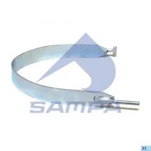 Xомут трубы выхлопной 100.244 SAMPA