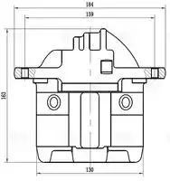 Суппорт тормозной TRIALLI CF 012103 передняя ось слева