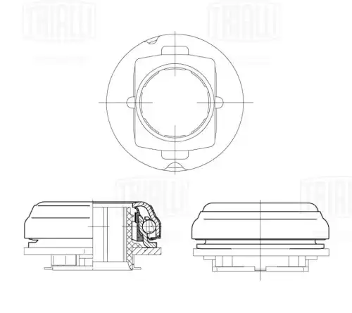 Подшипник выжимной сцепления TRIALLI CT 2001