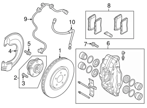 шланг тормозной передний правый! Mitsubishi 4650A530