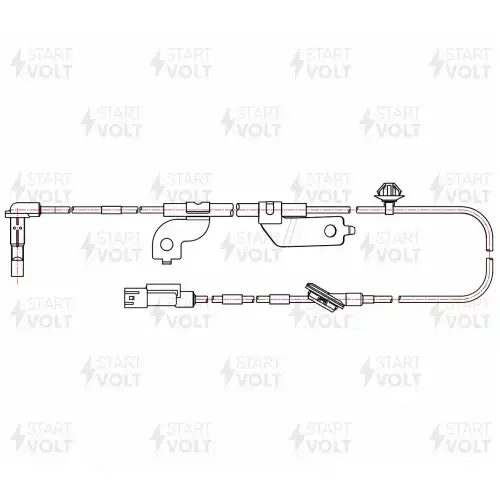 Датчик ABS СТАРТВОЛЬТ VS-ABS 1102