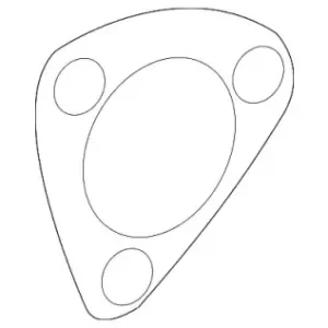 Прокладка глушителя VOLVO 30677190