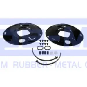 комплект щитков пылезащитных !на ось кв.балка 120 SN4218-2 30град BPW H 8-9т 12124 SE-M