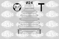 к-кт пыльника ШРУСа внутреннего левого! Renault Megane III/Clio 07> 1904007 SASIC