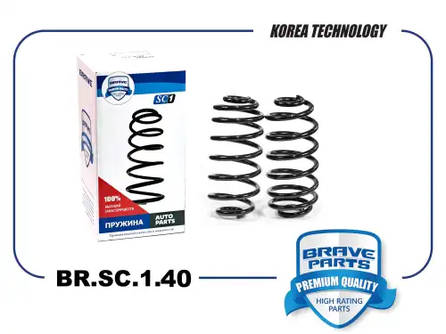 пружина задняя!  Opel Astra J 09> BR.SC.1.40 BRAVE