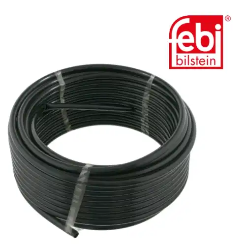 трубка пластик. за 1м! D12.5x1.25 /25м черный пневмо/топл/охлажд/масл системы DIN74324 10043 FEBI