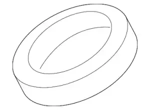 Прокладка глушителя HONDA 18229-SEA-013