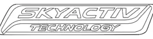 ЭМБЛЕМА -SKYACTIV- KDY351771 MAZDA