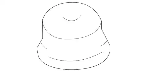 отбойник заднего амортизатора! Mitsubishi Colt/ Eclipse/Galant/Lancer/Pajero 90-04 MB338614