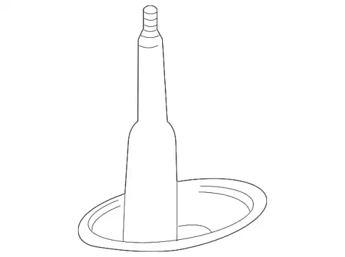 проставка передней пружины нижняя! Mitsubishi Colt/Lancer/Mirage/Outlender 91-12 MR244220