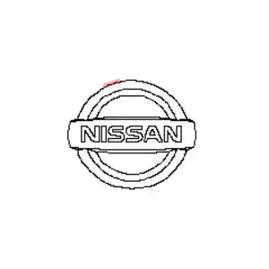 Эмблема - 90890CN000 NISSAN