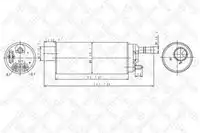 Топливный насос низкого давления STELLOX 10-01044-SX