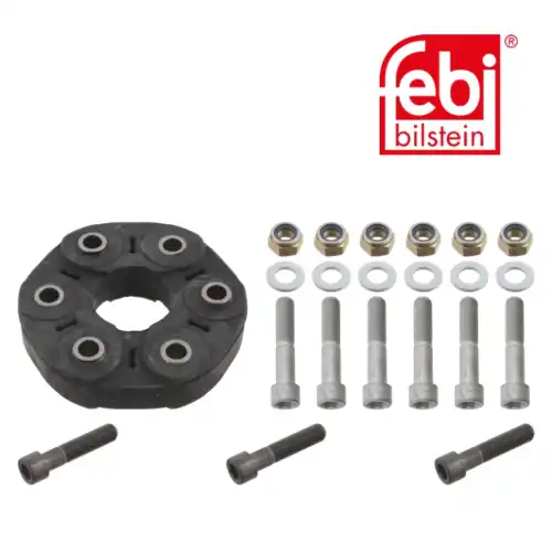 муфта кардана к-кт! с болтами и гайками MB W202/W203/W210/W220/T202/T203 93> 14980 FEBI