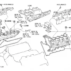 Кольцо уплотнительное форсунки TOYOTA / LEXUS 23682-51010