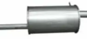 глушитель! Renault Logan 1.6 07> 01345 ASAM