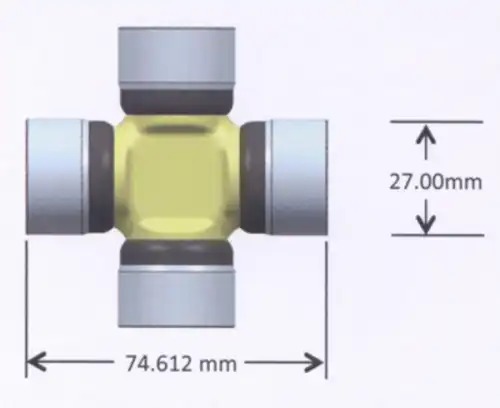 Крестовина кардана GMB GUN-50