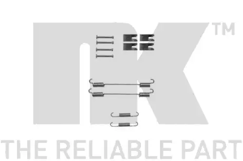 ремк-кт торм.колодок зад.! Fiat Doblo 01> 7923862 NK