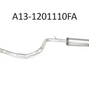 ГЛУШИТЕЛЬ СРЕДНЯЯ ЧАСТЬ (РЕЗОНАТОР) BONUS A13-1201110FA CHERY / EXEED