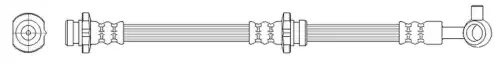 шланг тормозной передний левый! L=505 Nissan X-trail 2.0/2.2/2.5 01> FT0131 K&K