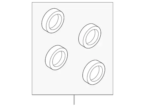 ремкомплекты дискового тормоза! Porsche Panamera 10-16 99635191500