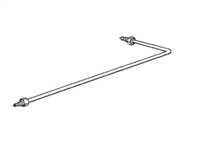 34326755565 Трубопровод !M10/M10-360MM BMW 1500-2000CS, 1502-2002tii, 2.5CS-3.0CSL, 2500-3.3Li, 3'